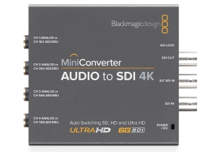 Mini Converter Audio to SDI 4K