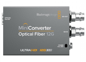 Mini Converter Optical Fiber 12G